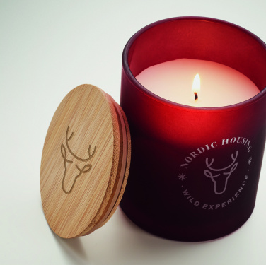 Logotrade promotional merchandise picture of: Plant based wax candle 200 gr
