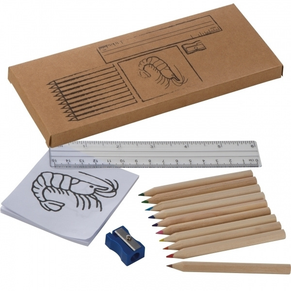 Logotrade corporate gift picture of: Drawing set for kids LITTLE PICASSO