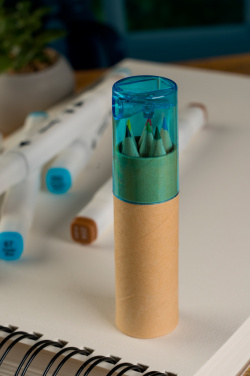 Logotrade promotional products photo of: Wooden crayons BECKY