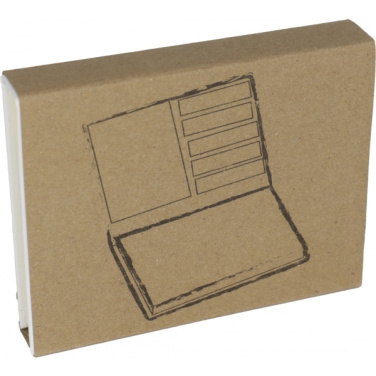 Logo trade promotional merchandise image of: Adhesive notepad PALMA