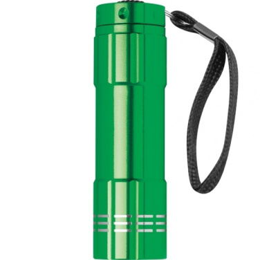 Logo trade corporate gifts picture of: 6 COB metal torch MONTARGIS
