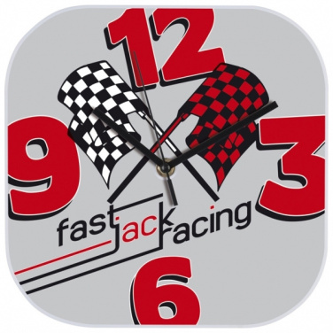 Logotrade promotional product image of: Wall clock with all over clock face BEL AIR