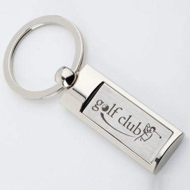 Logo trade advertising products image of: Keyring SLIM