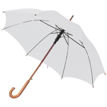 Logotrade promotional merchandise image of: Wooden automatic umbrella NANCY