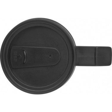 Logo trade promotional giveaway photo of: Plastic cup FORT WORTH 400 ml
