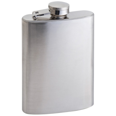 Logo trade advertising product photo of: Stainless steel hip flask FRESNO 104 ml