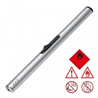 Logo trade advertising products image of: Metal pole lighter BRISBANE