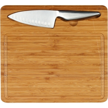Logotrade promotional product image of: Cutting board with knife MANTOVA