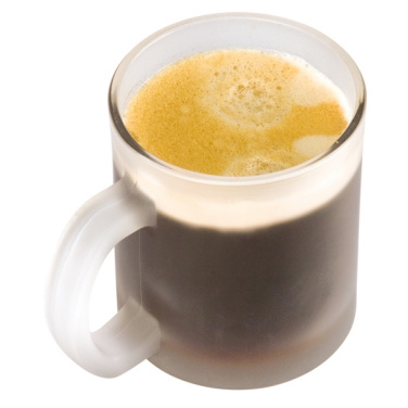Logo trade promotional items picture of: Glass coffee mug GENEVA 300 ml