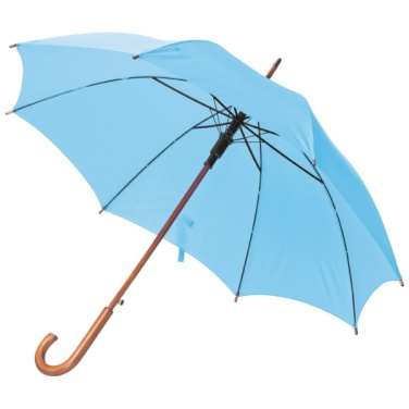 Logotrade advertising product image of: Wooden automatic umbrella NANCY