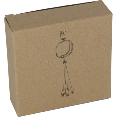 Logo trade promotional merchandise photo of: Charging cable STRASBOURG