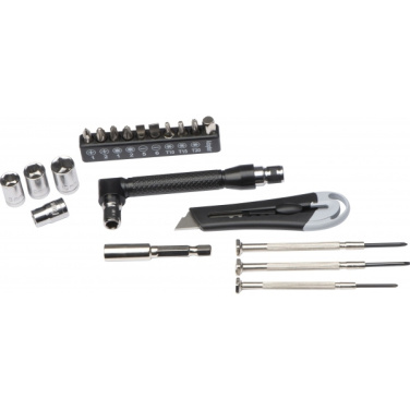 Logo trade corporate gift photo of: 22-piece tool set BERINGEN