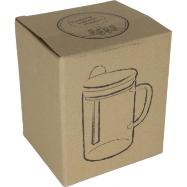 Logo trade business gifts image of: Glass mug JACKSON 420 ml
