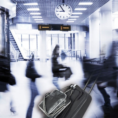 Logo trade promotional merchandise image of: Bag holder for trolleys ARMANT