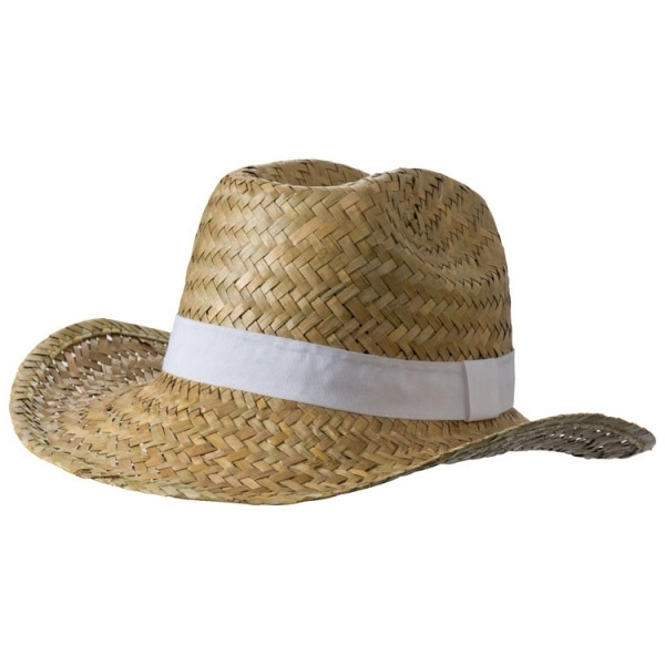 Logo trade promotional giveaways image of: Straw hat SUMMERSIDE
