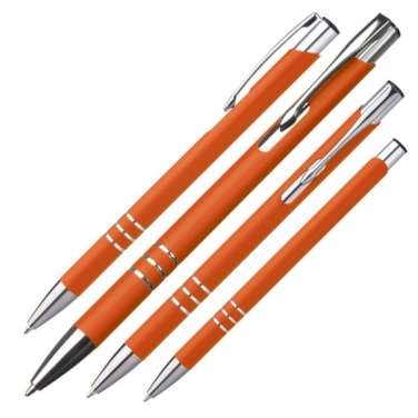 Logotrade promotional merchandise picture of: Metal ballpen NEW JERSEY
