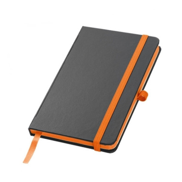 Logo trade advertising products image of: Notebook A6 ROSTOCK