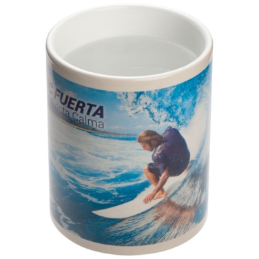 Logotrade promotional giveaways photo of: Colour-changing sublimation mug SIRMIONE 300 ml