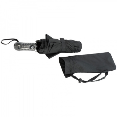 Logo trade business gift photo of: Umbrella with storm function BIXBY
