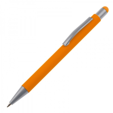 Logotrade promotional item picture of: Metal ballpen touch pen soft touch SALT LAKE CITY