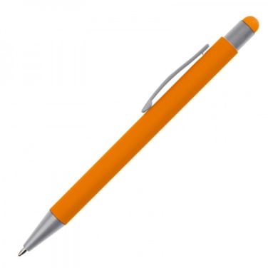 Logotrade corporate gift picture of: Metal ballpen touch pen soft touch SALT LAKE CITY