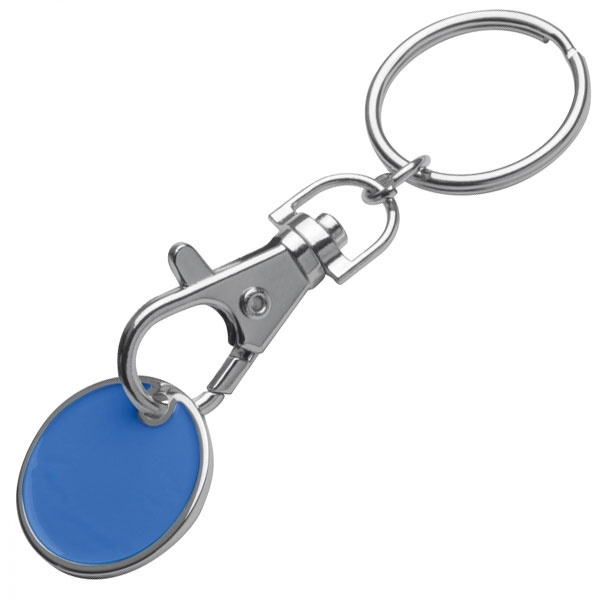 Logotrade corporate gift picture of: Keyring with shopping coin ARRAS