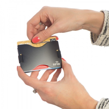 Logotrade corporate gift image of: RFID card holder GLADSTONE