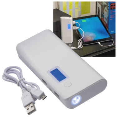 Logo trade promotional merchandise image of: Power bank STAFFORD