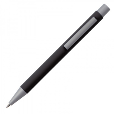 Logotrade promotional products photo of: Metal ballpen soft touch ABU DHABI