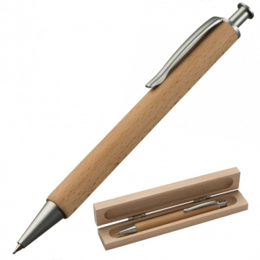 Logo trade advertising products image of: Ballpen IPANEMA
