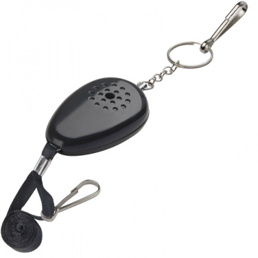 Logo trade promotional gifts picture of: Keyring with alarm function OVADA