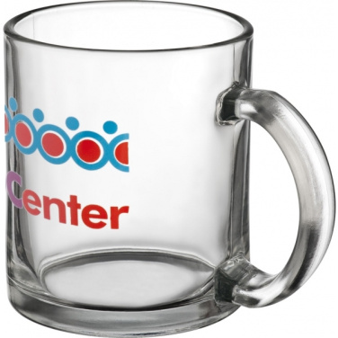 Logotrade promotional item image of: Glass mug LIMERICK 300 ml