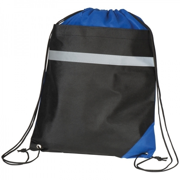Logotrade promotional item picture of: Reflector Draw String Bag BOCHUM