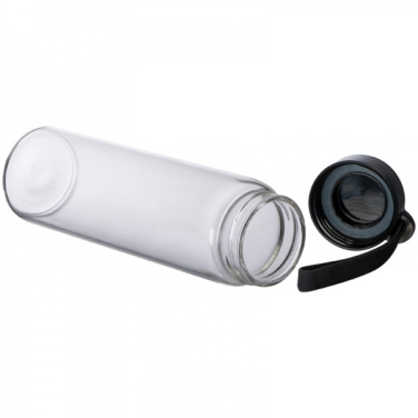 Logo trade promotional merchandise picture of: Glass bottle SEVILLA 450 ml