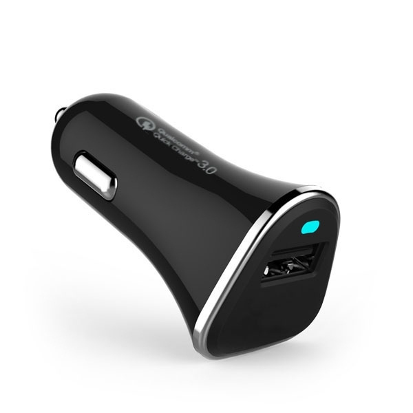 Logo trade promotional product photo of: Car charger (Qualcomm Quick Charge 3.0)
