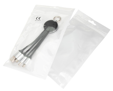 Logotrade promotional merchandise picture of: 3in1 cable with enlighted logo for engraving, RXD-368