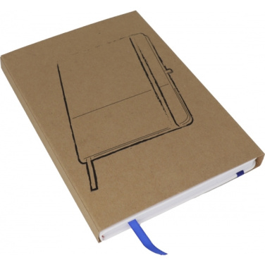 Logo trade promotional giveaways image of: A5 Notebook BARDOLINO