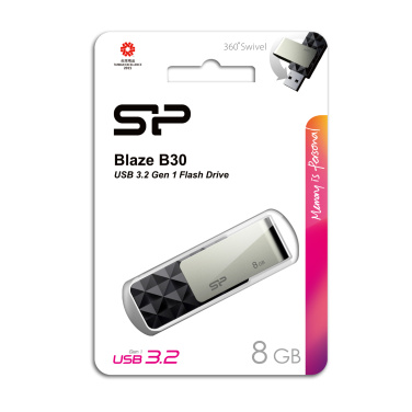 Logotrade promotional gift picture of: Pendrive Silicon Power Blaze B30 3.1