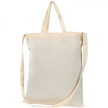 Logo trade promotional product photo of: Cotton bag with 3 handles NORDKOOG