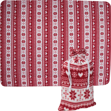 Logotrade promotional items photo of: Christmassy blanket DEBRECEN