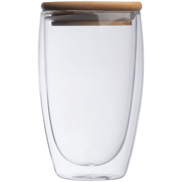 Logo trade corporate gift photo of: Double-walled glass ZAKOPANE 500 ml