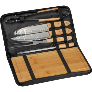 Logo trade promotional gifts image of: Barbecue set EINDHOVEN