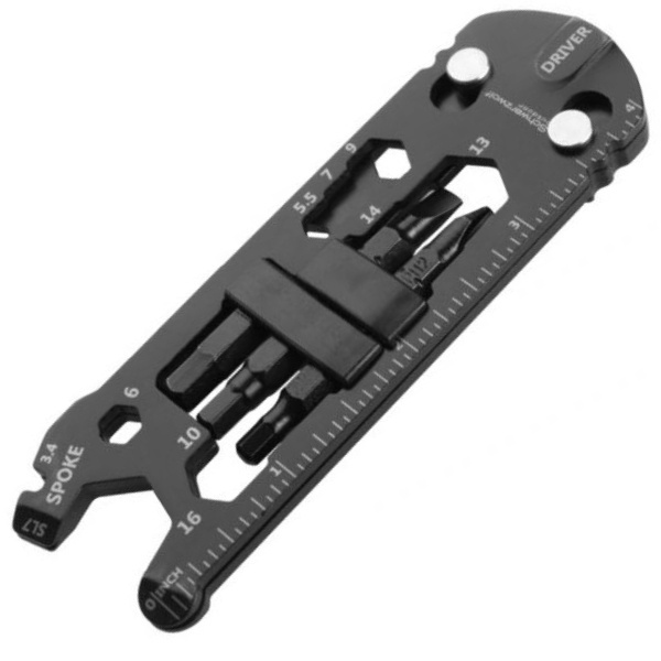 Logo trade promotional product photo of: Bike tools INARI Schwarzwolf
