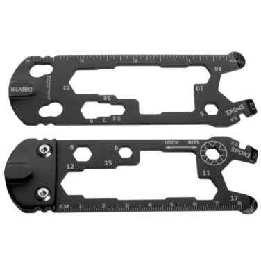 Logo trade corporate gift photo of: Bike tools INARI Schwarzwolf
