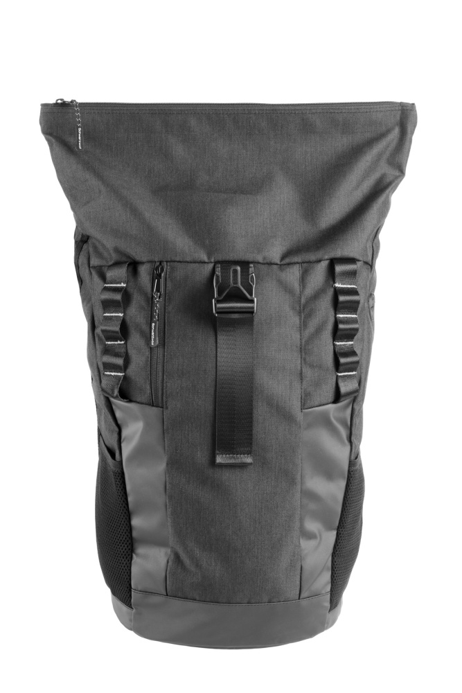 Logo trade promotional product photo of: Rolltop backpack ELBERT Schwarzwolf