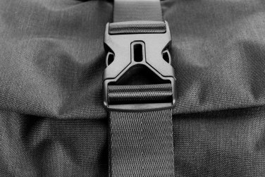 Logotrade corporate gift picture of: Rolltop backpack ELBERT Schwarzwolf