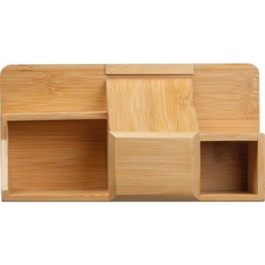 Logo trade promotional merchandise image of: Desk organizer LUBLIN