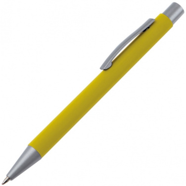 Logo trade corporate gift photo of: Metal ballpen soft touch ABU DHABI