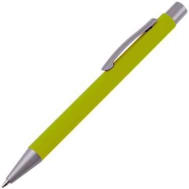 Logotrade business gift image of: Metal ballpen soft touch ABU DHABI