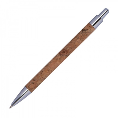 Logotrade promotional item image of: Cork pen KINGSWOOD